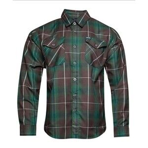 DIXXON Flannel Sz L Twin Palms Dancun Series New Sealed Bag